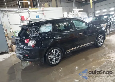 2020 Nissan Pathfinder Platinum 4Wd from USA, damaged, VIN 5N1DR2DM9LC575695